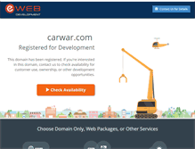 Tablet Screenshot of carwar.com